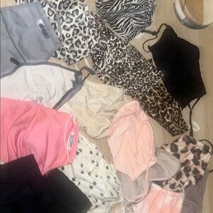 Bundle of 20 Assorted Animal Print and Solid Face Masks Aerie Kitsch Norwex